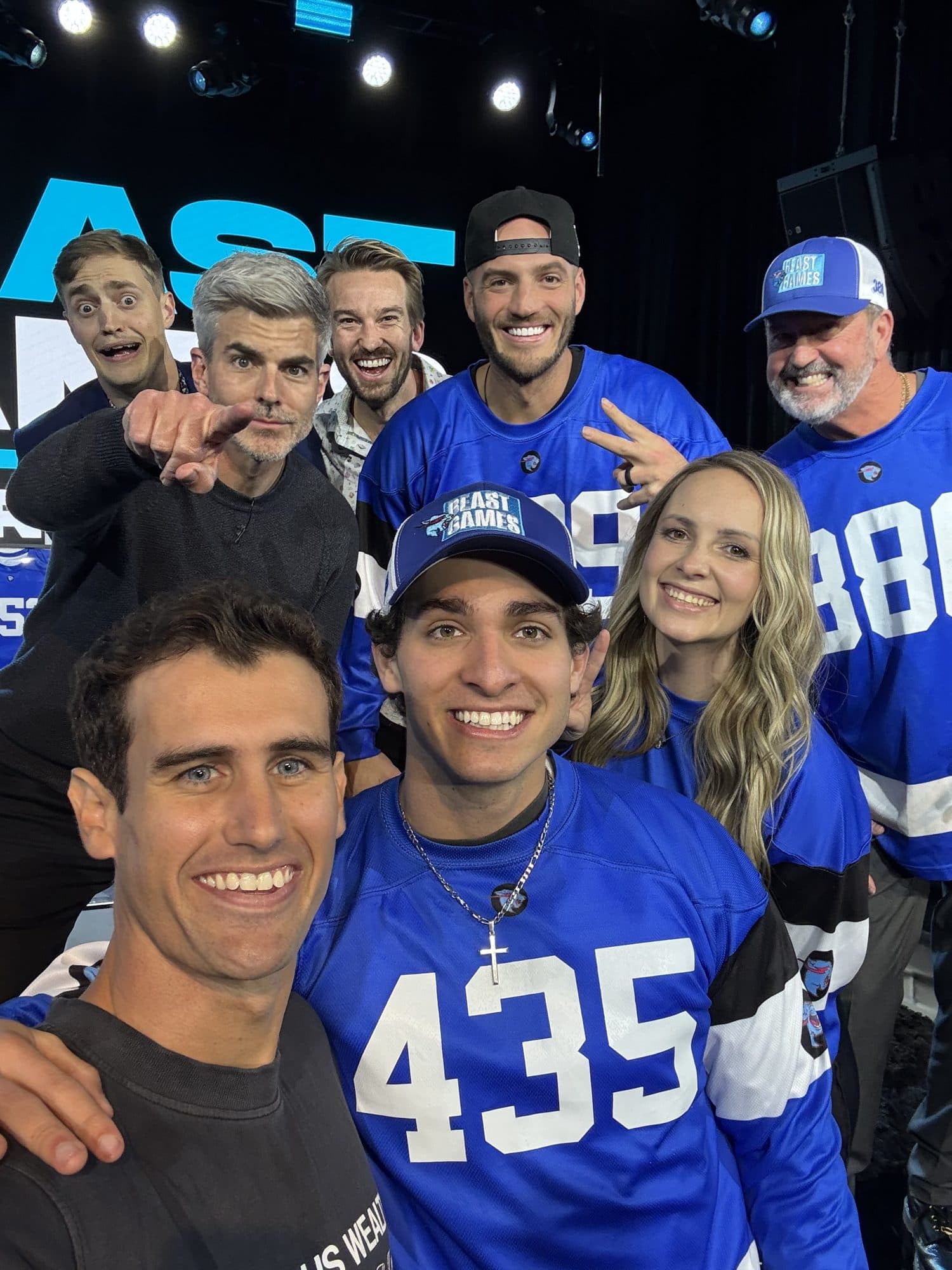 Life between challenges on the Beast Games set