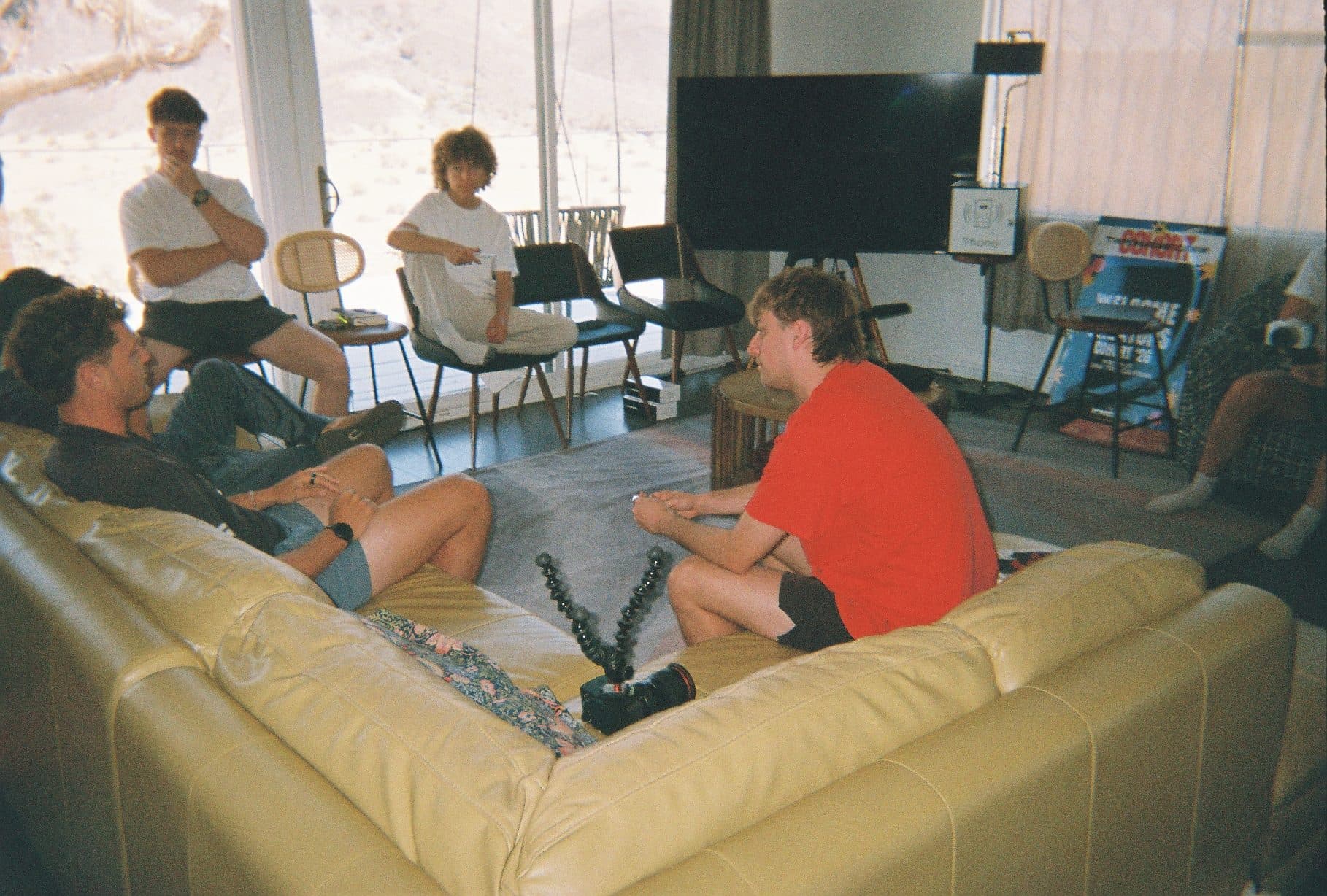 Group discussion during a teaching session
